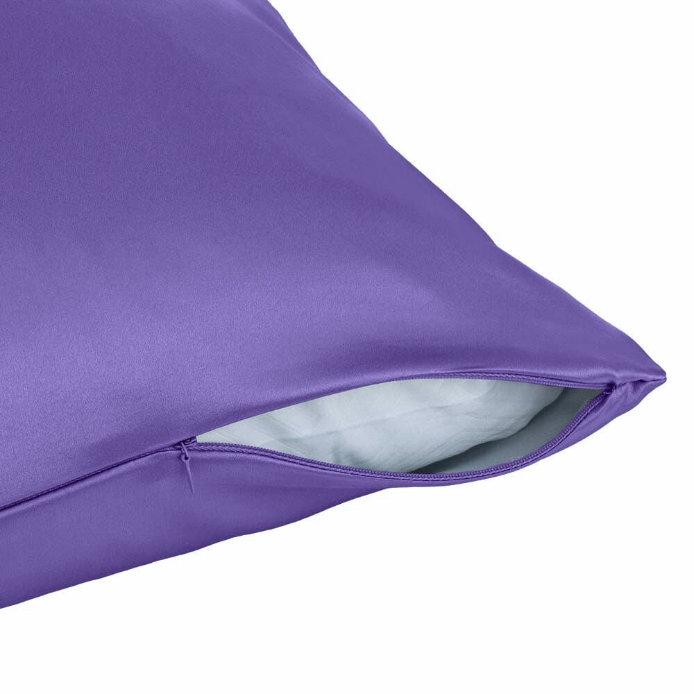 silk pillowcase zip