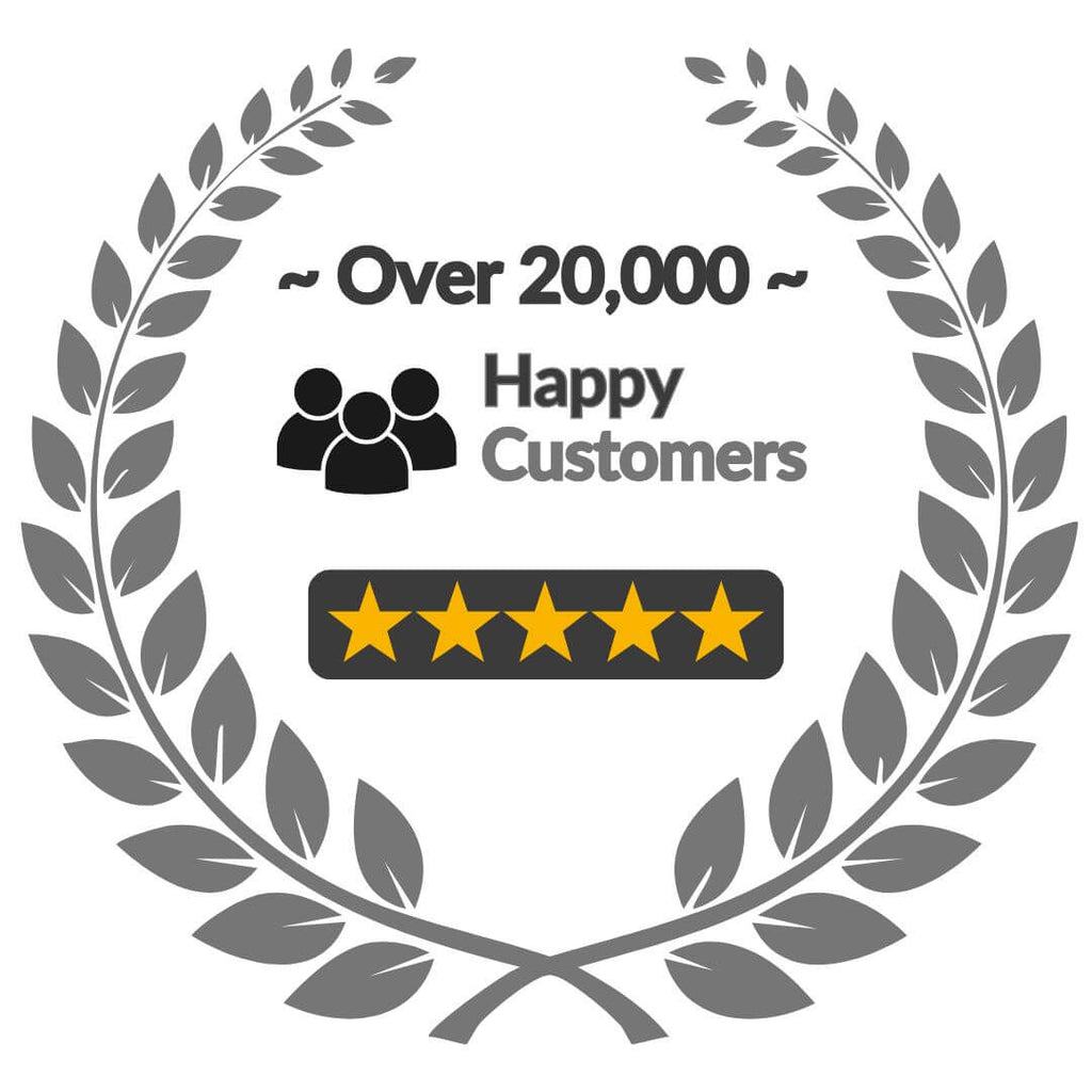 20,000 happy customers