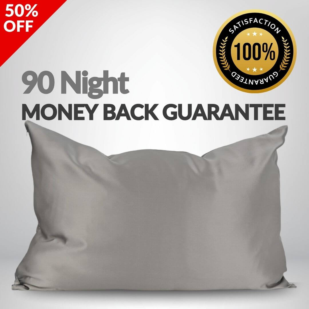 90 night money back guarantee on pillowcases

