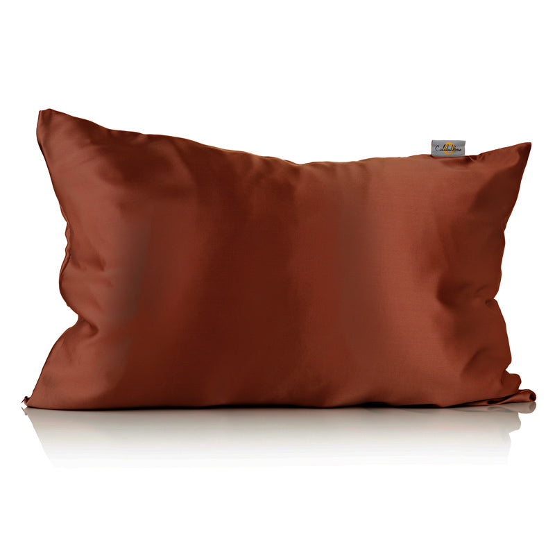 Auburn Ember silk pillowcase