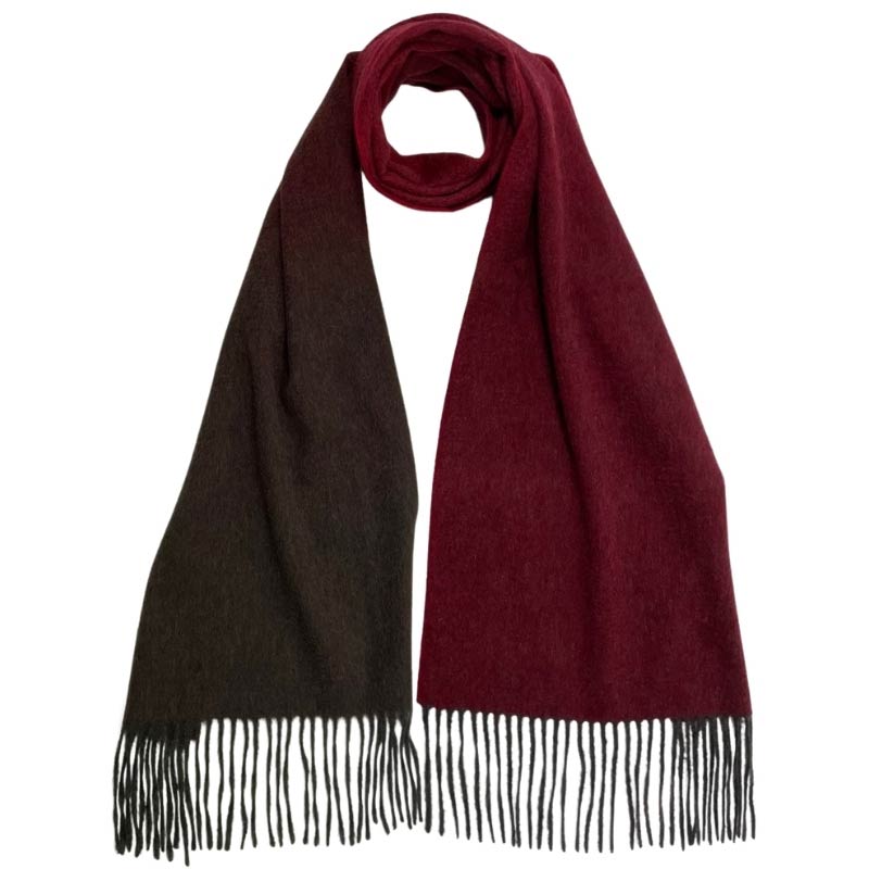 100% gradient cashmere scarf