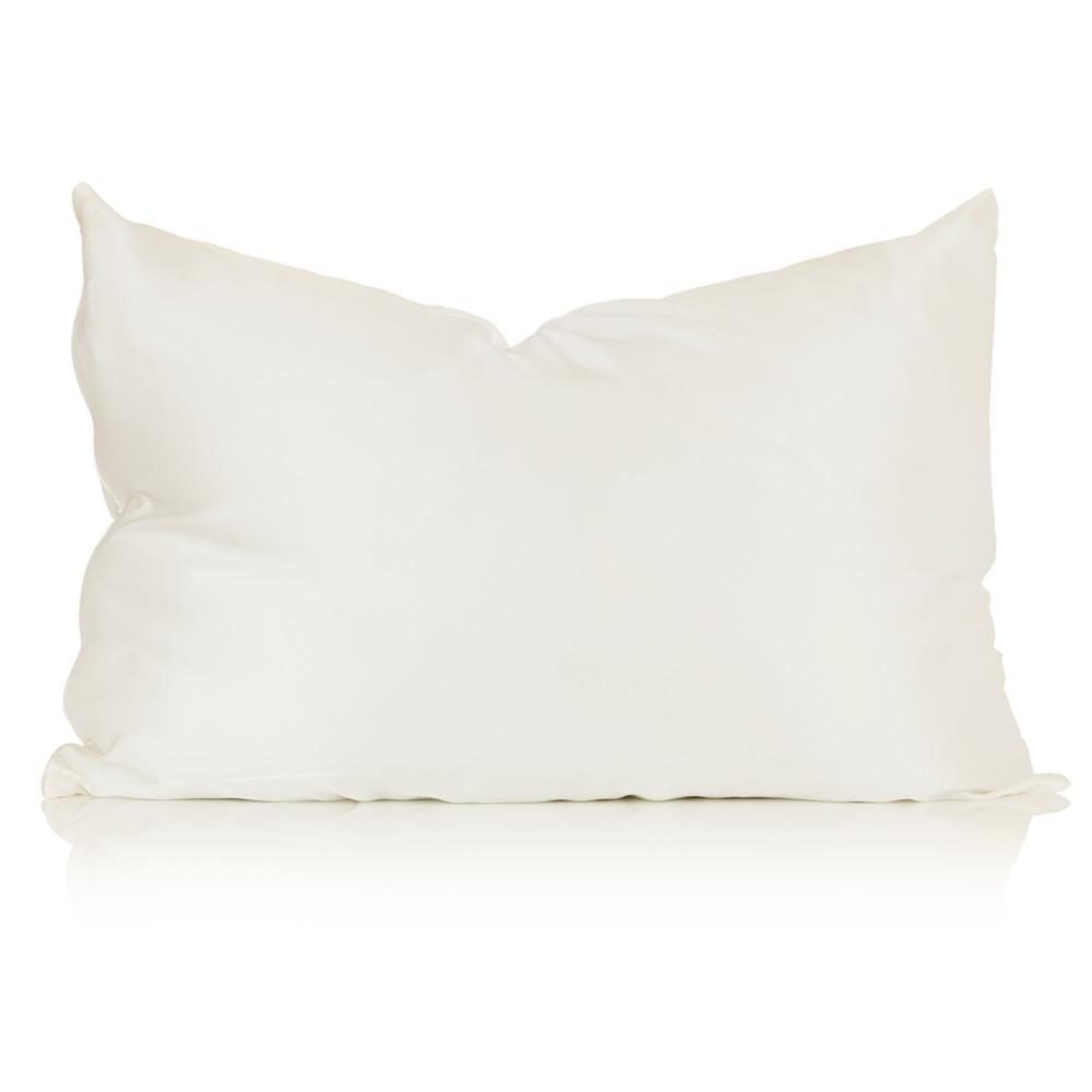 ivory silk pillowcase