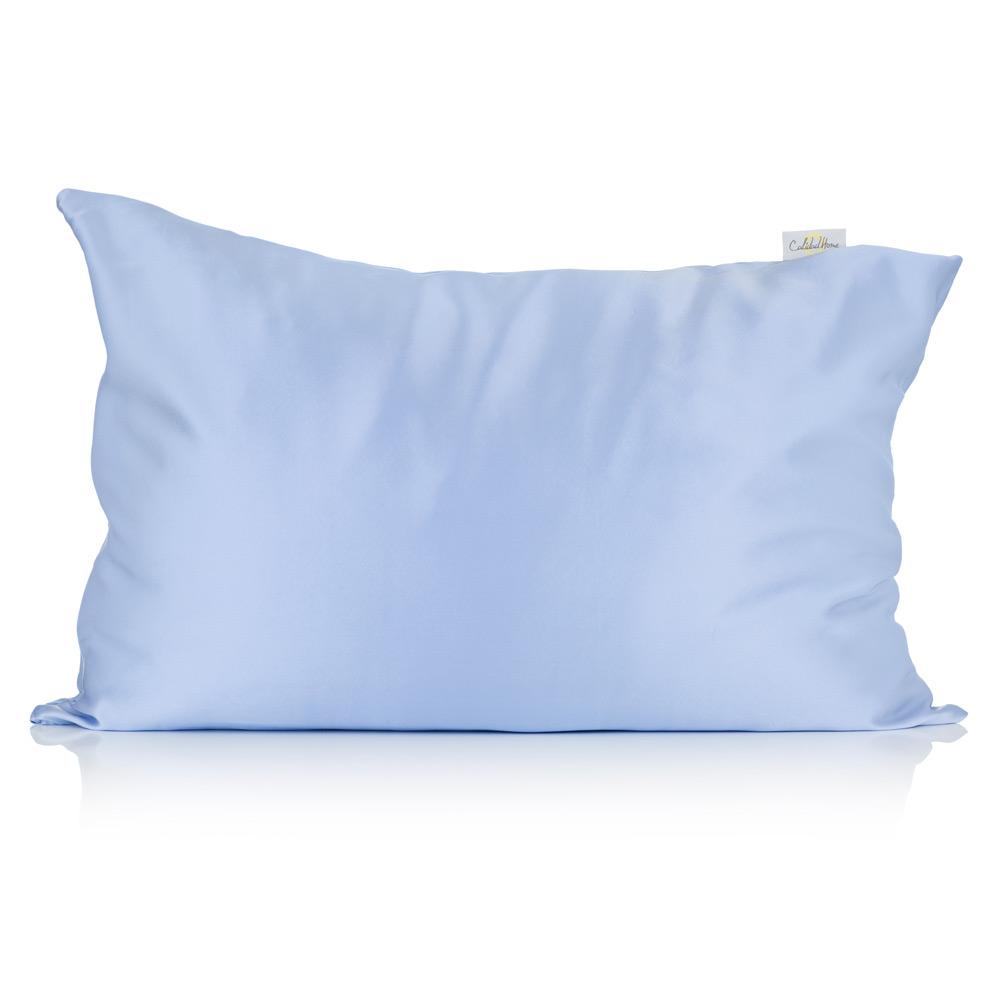 purple silk pillowcase