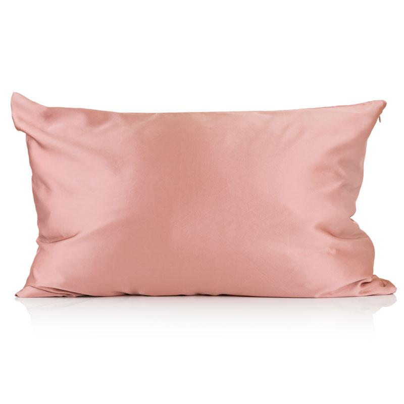 light pink silk pillowcase
