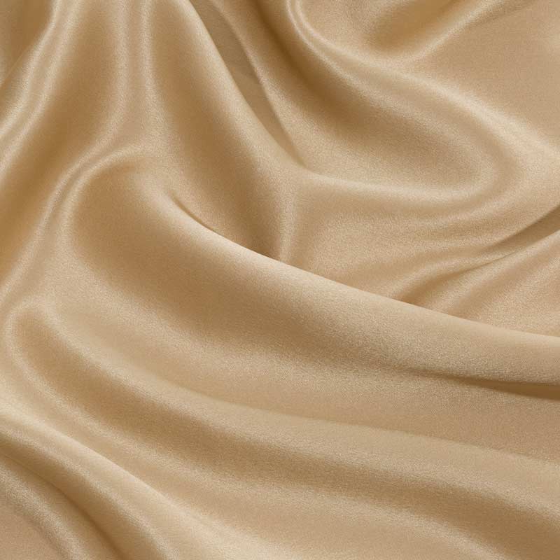 gold silk close up
