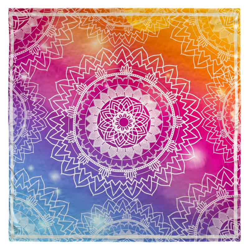 mandala print scarf
