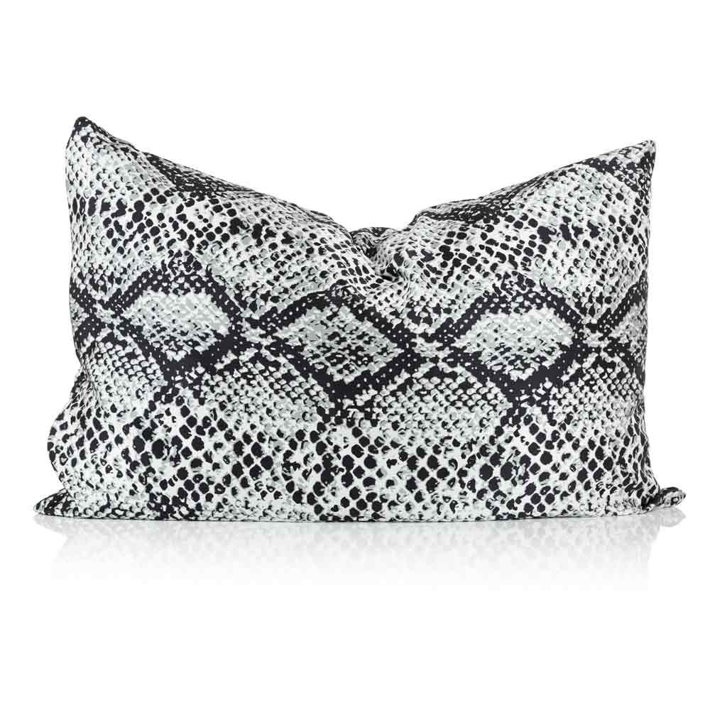 Snake Skin Print Silk Pillowcase - Calidad Home